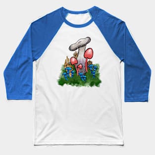 Mushroom garden Baseball T-Shirt